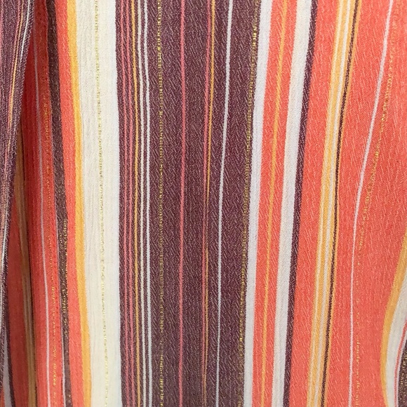 PJ Salvage NWT Metal Slow Jams open Striped Duster cardigan robe Size S/M - Picture 9 of 14